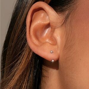 NEW Uncommon James Sterling Silver Two Way Street Ear Jacket Earrings